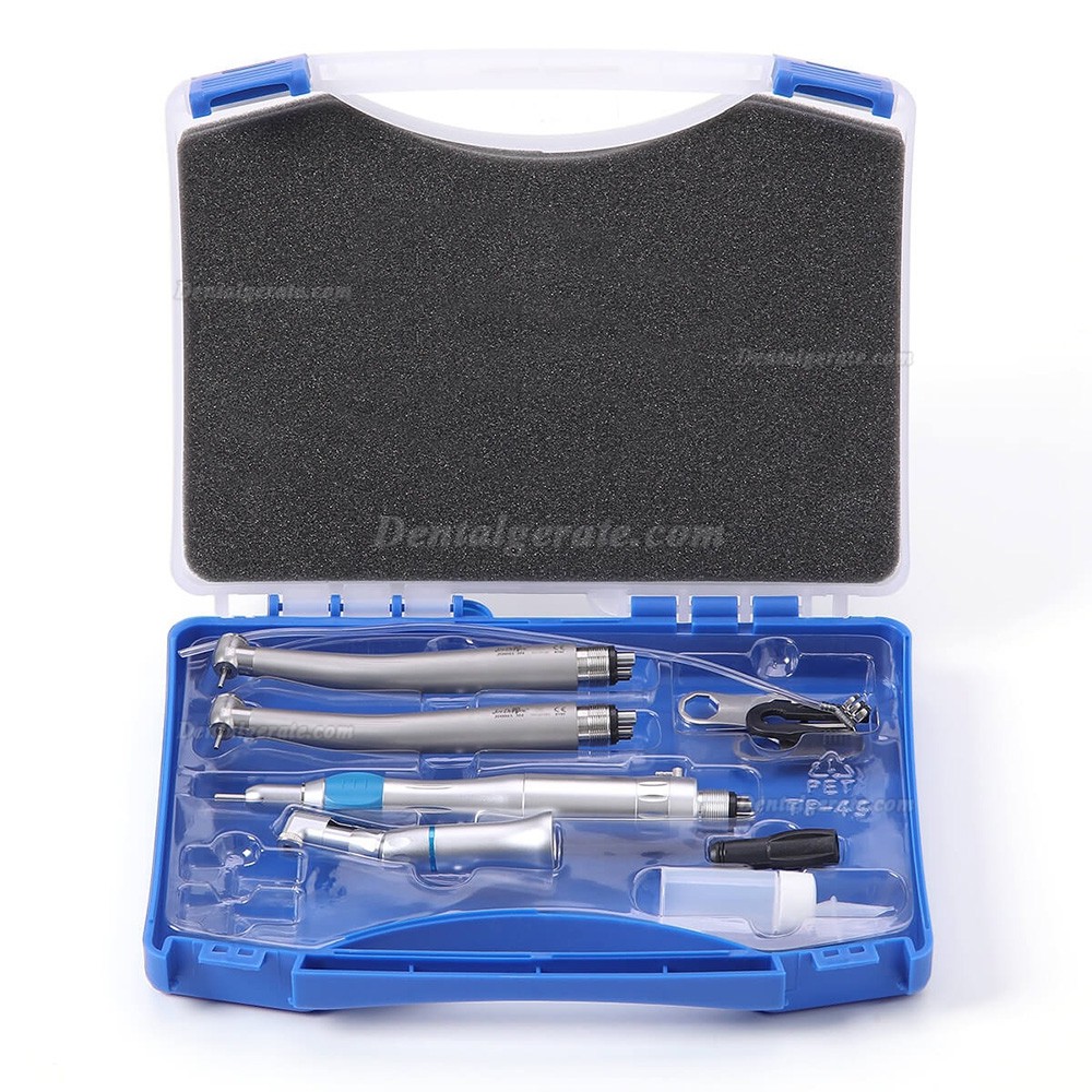 Dental Hoch- und Niedriggeschwindigkeits Handst&uuml;ck Set, 4-Loch